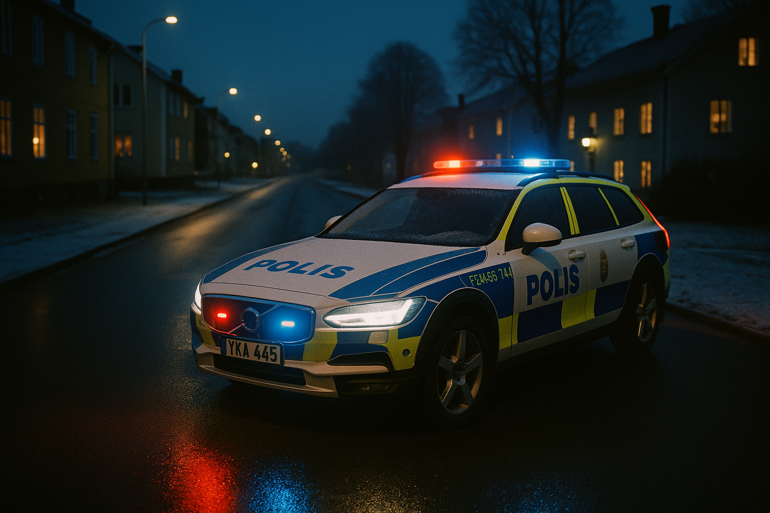 Polisen rapporterar stillsam natt i Karlsborg – inbrott i Tibro och rattfylleri i Mariestad