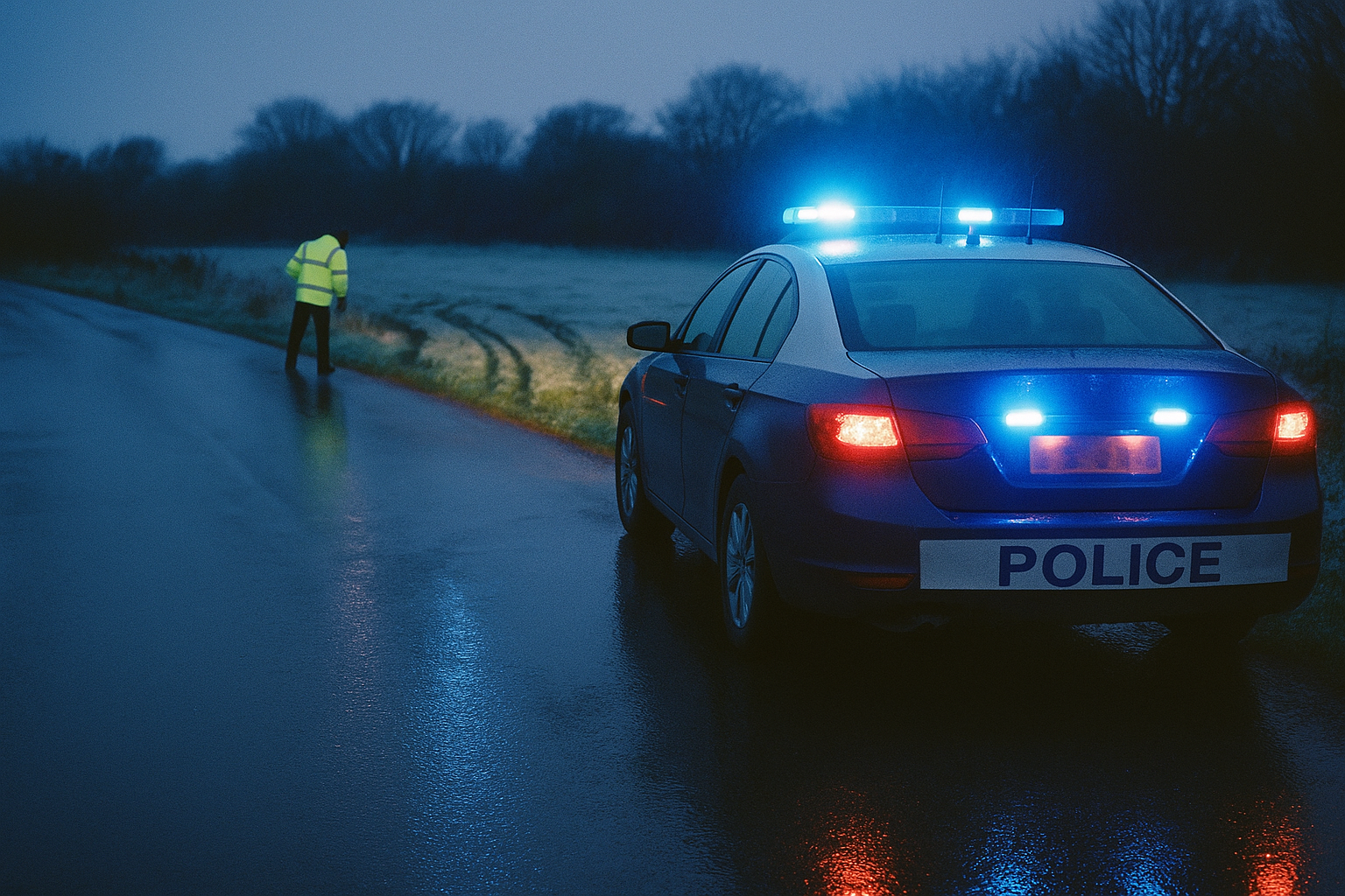 Polisen rapporterar nattliga inbrott och trafikolycka i Karlsborg och Tibro