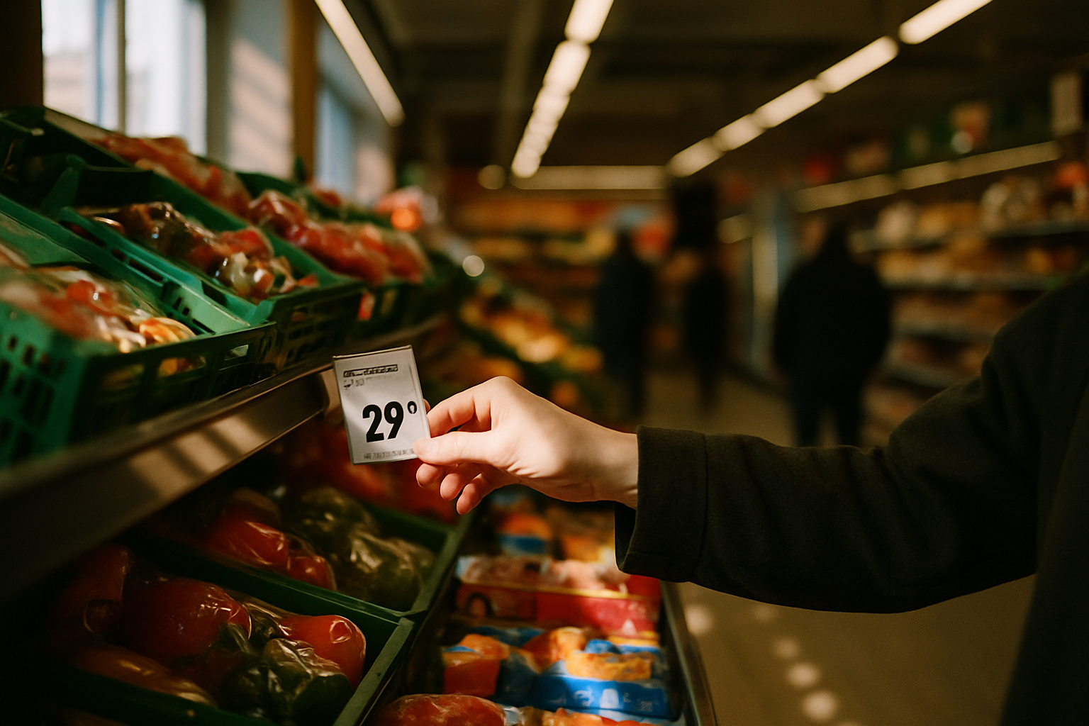 Matmomsen halveras – Karlsborgs matpriser sjunker 5,36 procent från 1 april