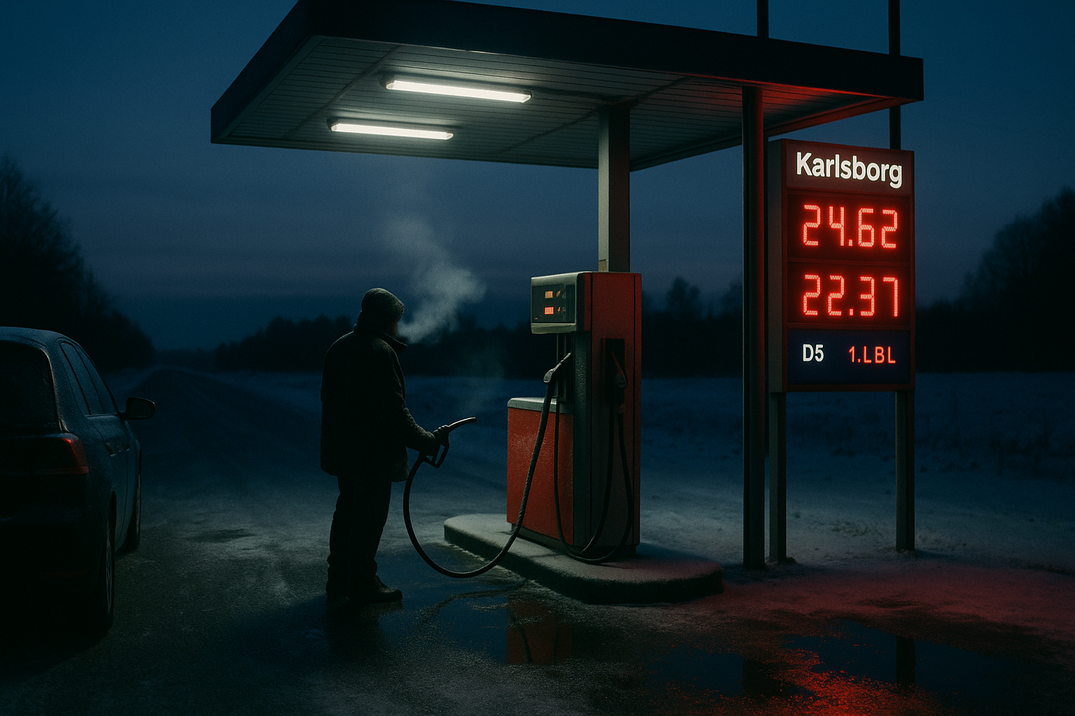 Bensinpris ökar 10 procent – pendlare i Karlsborg pressas av högre kostnader