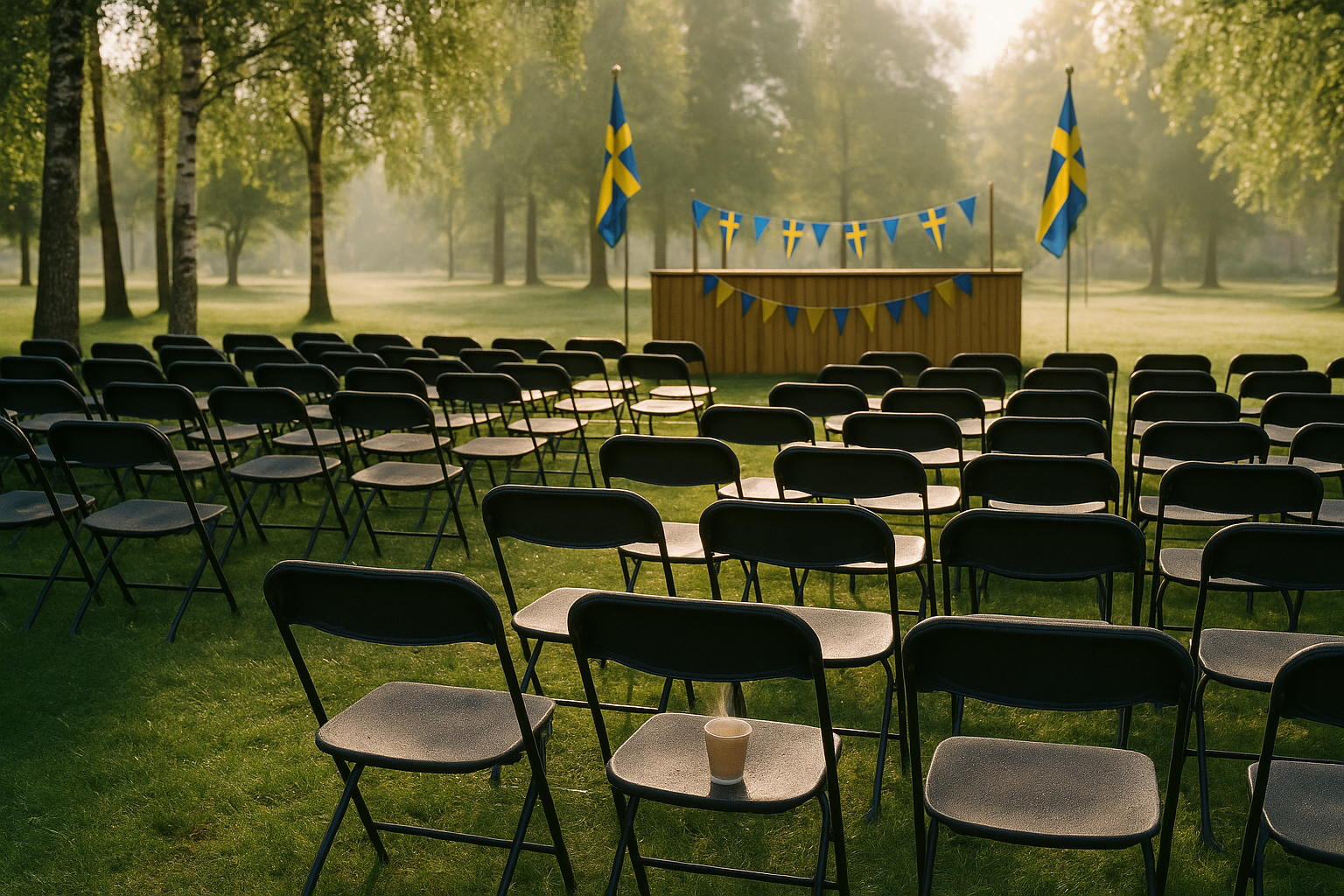 Hjo premierar eldsjälar på nationaldagen — Karlsborg saknar motsvarighet