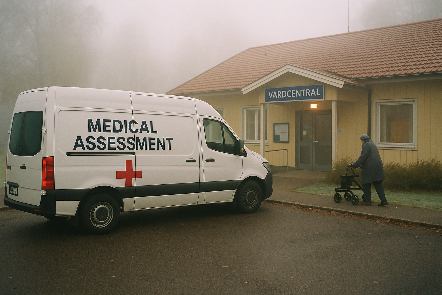 Bedömningsbilen stannar i Hjo – regionen backar från flyttplaner