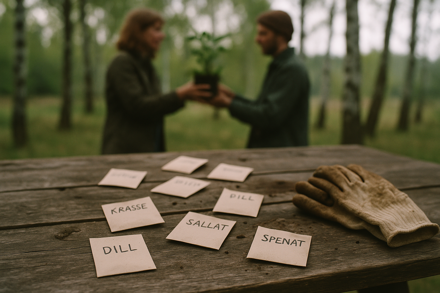 Tiveds Utvecklingsgrupp avslutar våren med naturfokus och fröbyte