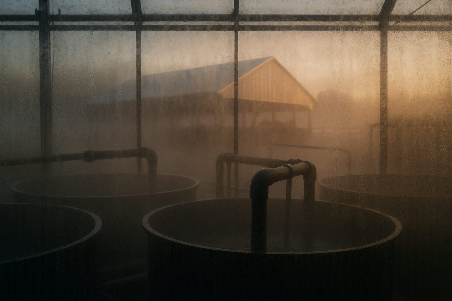 Sötåsen integrerar fiskodling med mjölkproduktion och biogas