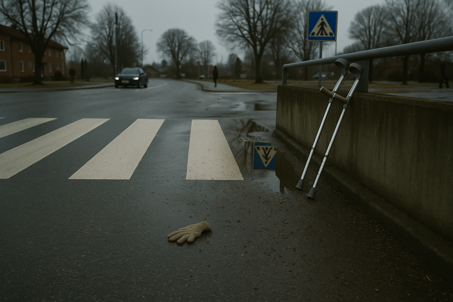 Man åtalas efter svår påkörning vid övergångsställe i Tibro