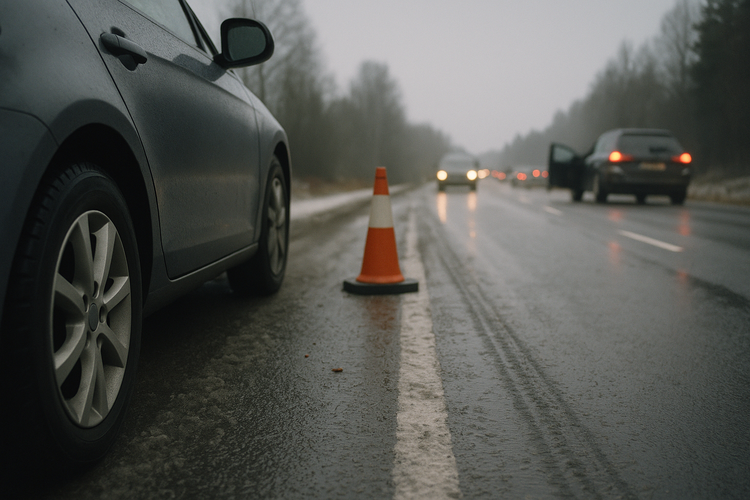 Olycka i Ågrena stoppar trafik i Laxå